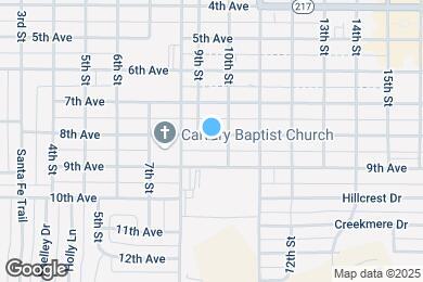 Map image of the property - 904 8th Ave