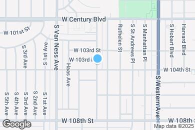 Map image of the property - 10334 S Wilton Pl