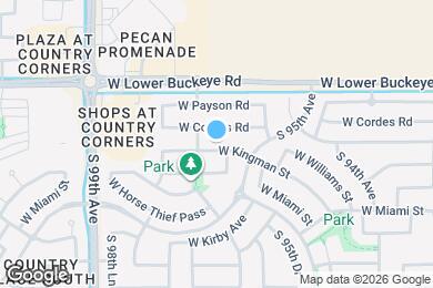 Map image of the property - 9630 W Kingman St