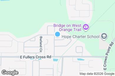 Map image of the property - 1078 Woodson Hammock Cir
