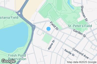 Map image of the property - 419 Concord Ave