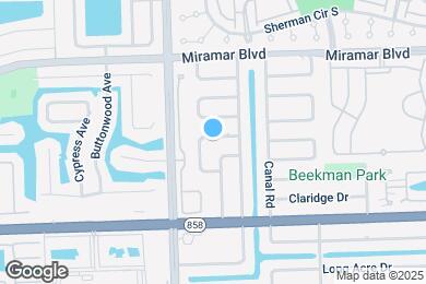 Map image of the property - 8812 N Crescent Dr