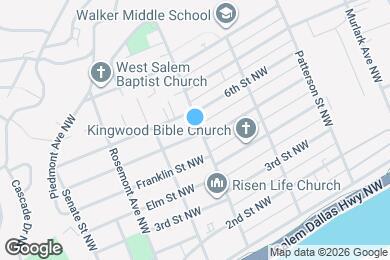 Map image of the property - 1219 Ruge St NW