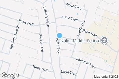 Map image of the property - 1602 Inca Dr