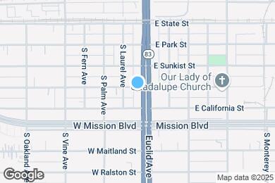 Map image of the property - 702 Euclid Ave