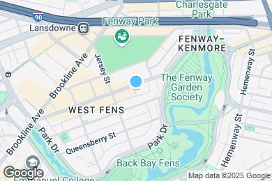 Map image of the property - 1270 Boylston St