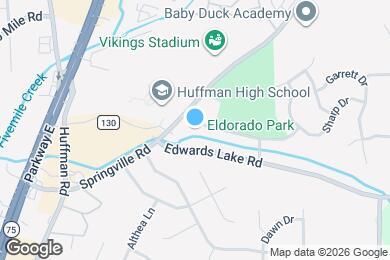 Map image of the property - 901 Eldorado Dr