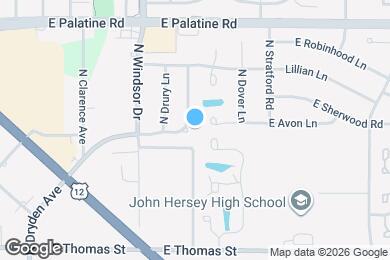 Map image of the property - 1535 E Jane Ave