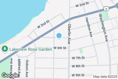 Map image of the property - 1231 W 5th St