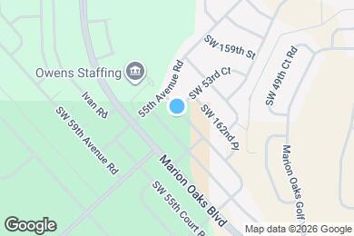 Map image of the property - 5360 SW 164th Street Rd