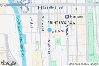 Map image of the property - 803 S Clark St