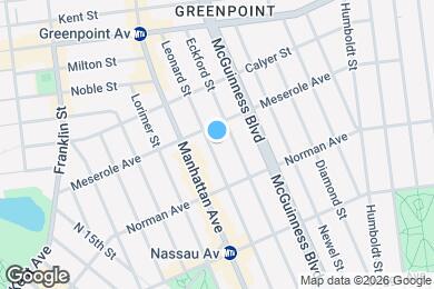 Map image of the property - 652 Leonard St