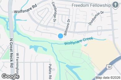 Map image of the property - 662 Biltmore Dr