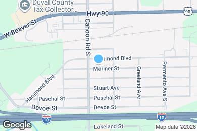 Map image of the property - 8047 Mariner St