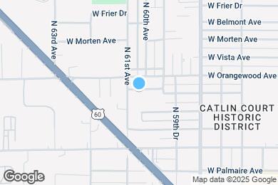 Map image of the property - 6017 W Gardenia Ave