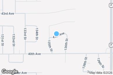 Map image of the property - 13547 41st Ave