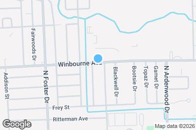 Map image of the property - 5444 Winbourne Ave