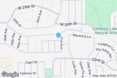 Map image of the property - 4117 W 30th St Pl