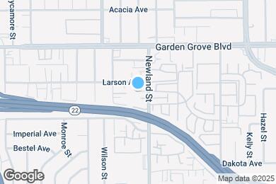 Map image of the property - 8402 Larson Ave