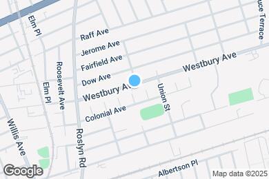 Map image of the property - 85 Westbury Ave