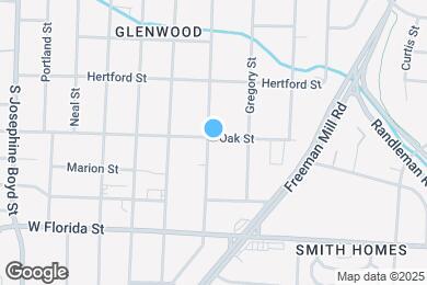 Map image of the property - 1201 Highland Ave