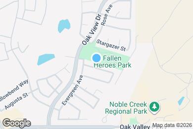 Map image of the property - 758 Hillview St