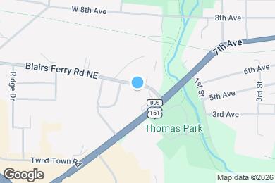 Map image of the property - Blairs Ferry