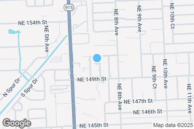 Map image of the property - 15010 NE 7th Ave