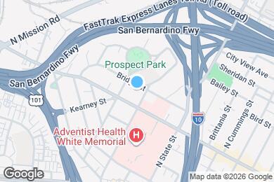 Map image of the property - 1620 Bridge St