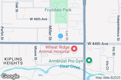 Map image of the property - 10251 W 44th Ave