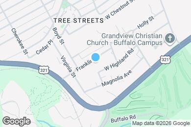 Map image of the property - 519 Franklin St