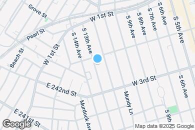 Map image of the property - 113 S 13th Ave