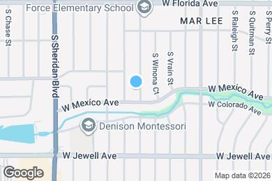Map image of the property - 1685 S Wolff St