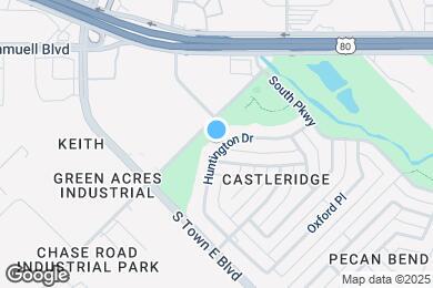Map image of the property - 1509 Huntington Dr