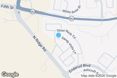 Map image of the property - 3686 Sandy Vista Ln