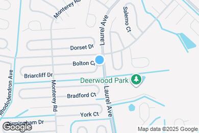 Map image of the property - 36 Bolton Ct