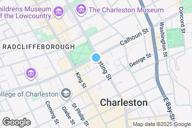 Map image of the property - 309 Meeting St