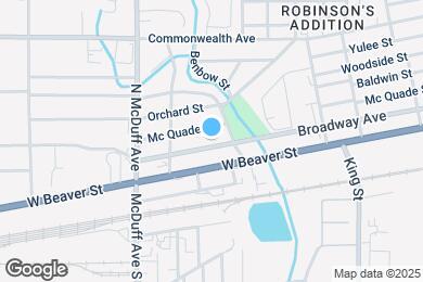 Map image of the property - 2335 Broadway Ave