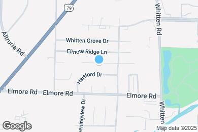 Map image of the property - 6651 Elmore Woods Cove