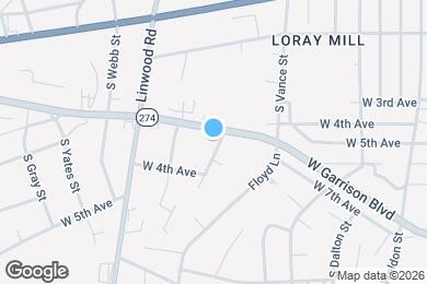 Map image of the property - 407 S Emerson St