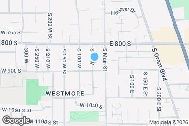 Map image of the property - 885 S 50 W