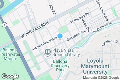 Map image of the property - 13044 Pacific Promenade