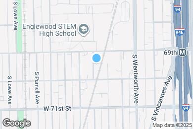 Map image of the property - 6927 S Harvard Ave