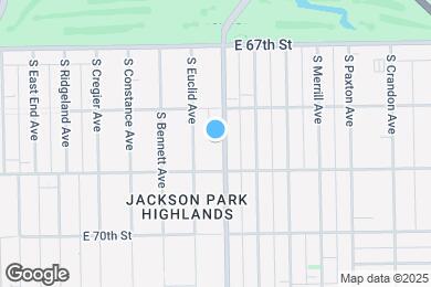 Map image of the property - 6830 S Jeffery Blvd