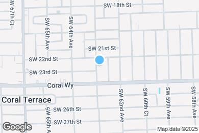 Map image of the property - 2237 SW 63rd Ave