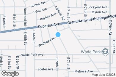 Map image of the property - 1352 Giddings Rd