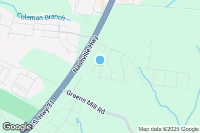 Map image of the property - 2618 Bluffton Ln