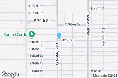 Map image of the property - 307 E 81st St