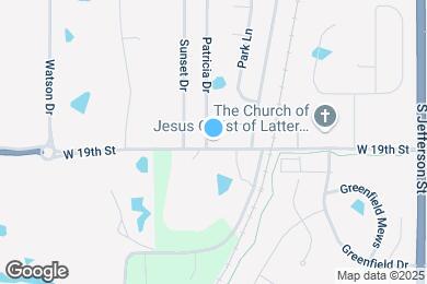 Map image of the property - 1811 Patricia Dr