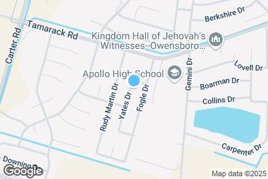 Map image of the property - 3915 Yates Dr